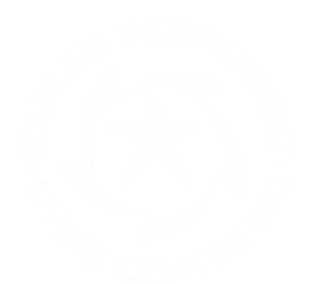 Harlem Independent Living Logo White